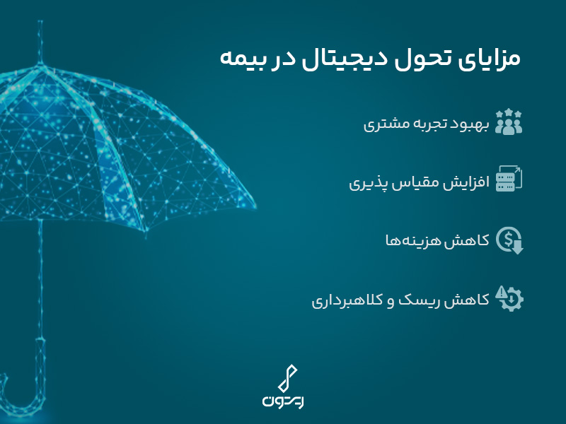 مزایای تحول دیجیتال در بیمه